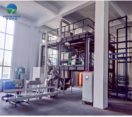 平台式半自动水溶肥生产线